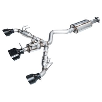 Awe Touring Edition Exhaust For Gr Corolla - Diamond Black Tips