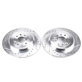 Evolution Performance Drilled And Slotted Rotor Pair