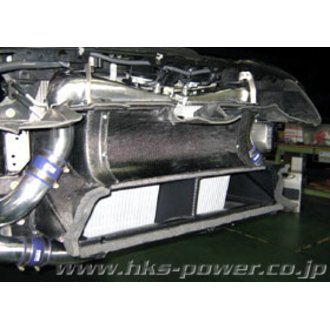 09 Nissan GTR R35 2 Core FMIC includes Carbon Air Duct and Full Piping Kits