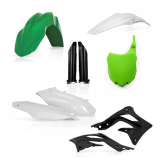 13-15 Kawasaki KX450F Full Plastic Kit - Factory Team Kawasaki