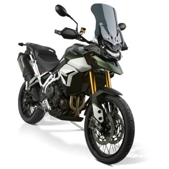 20+ Triumph Tiger 850 Sport/ 900 V Stream Low Windshield - Dark Tint