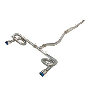 2022+ Honda Civic Si FE1 Sport Touring (Link Loop) Cat-Back Exhaust w/ Burnt Stainless Tip