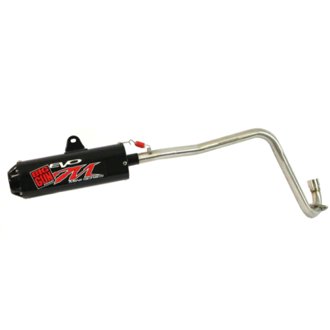 93-05 Honda TRX 90 Evo M Series Black Out Full System Exhaust
