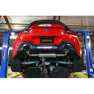 22+ Subaru BRZ/Toyota GR86 Axle-Back Exhaust - Stainless Single Wall Tips