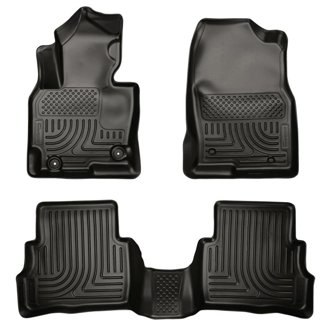 2013 Mazda CX-5 WeatherBeater Combo Black Floor Liners