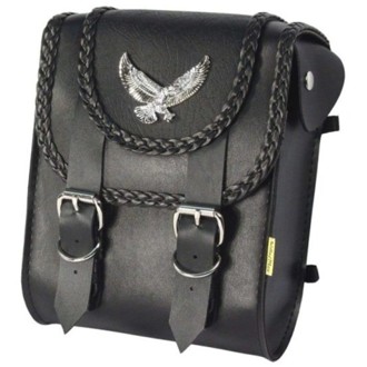 Universal Black Magic Sissy Bar Bag (8 inches L x 10 inches H x 4.5 inches W) - Black