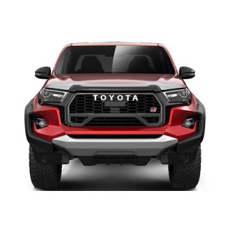 20-26 Toyota Hilux Aeroskin Hood Protector - Chrome