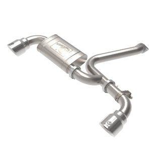 Takeda 3 IN 304 Stainless Steel Axle-Back Exhaust w/ Polished Tips