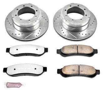 Z36 Truck and SUV Carbon-Fiber Ceramic Brake Pad and Drilled & Slotted Rotor Kit