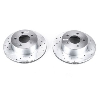 Evolution Performance Drilled And Slotted Rotor Pair