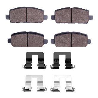 R1 Ceramic Pads and Hardware Kit