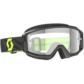Goggle Split Otg Zebra Black/Neon Yellow Clear Works