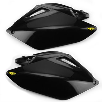 07-08 Honda CRF450R Side Number Panels - Black