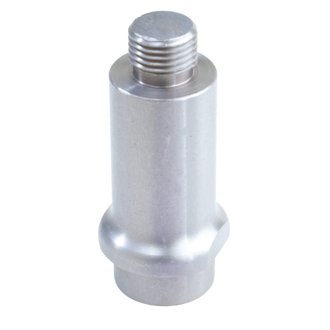 Stud Ext Alum 9/16-18 Unf 2.000" Lg W/ Seat