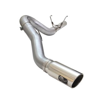 ATLAS 5 IN Aluminized Steel DPF-Back Exhaust System w/Polished Tip