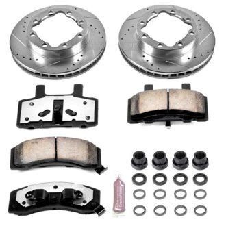 Z36 Truck and SUV Carbon-Fiber Ceramic Brake Pad and Drilled & Slotted Rotor Kit