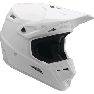 AR1 Solid Helmet White Youth - Large