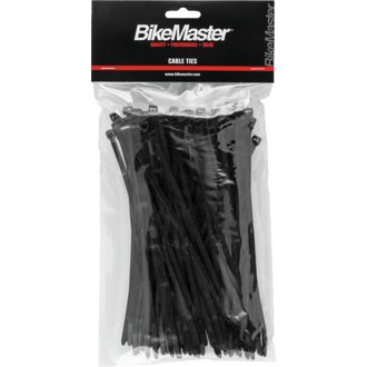 7.5in Cable Ties (Pack of 100) - Black