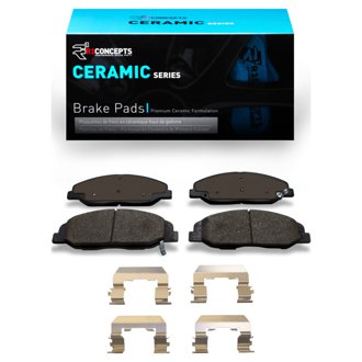 R1 Ceramic Pads and Hardware Kit