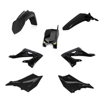 22+ Yamaha YZ125 5-pc Replica Body Kit- Black