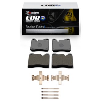R1 Euro Ceramic Pads and Hardware Kit