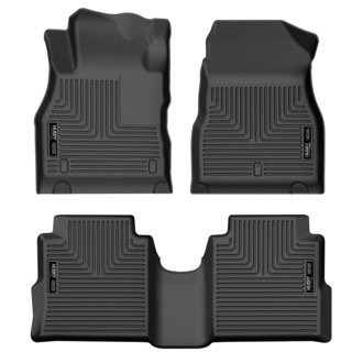 18-22 Nissan Kicks Weatherbeater Black Front & 2nd Seat Floor Liners