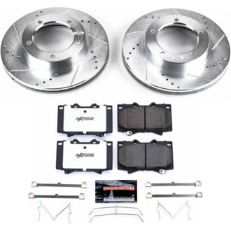 Z36 Truck and SUV Carbon-Fiber Ceramic Brake Pad and Drilled & Slotted Rotor Kit