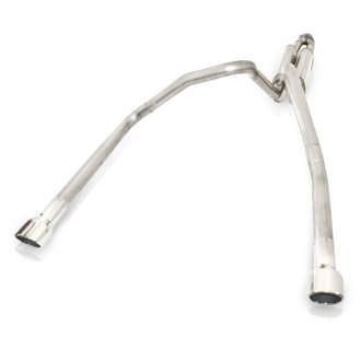 2006-09 Trailblazer SS 6.0L 2-1/2in Chambered Exhaust Y-Pipe Side Bumper Exit