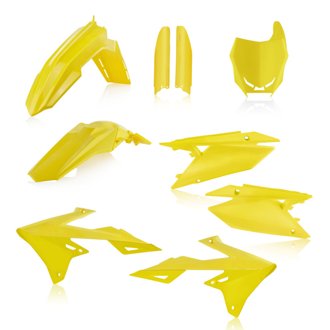18+ Suzuki RMZ250/ RMZ450 Full Plastic Kit - RM Yellow