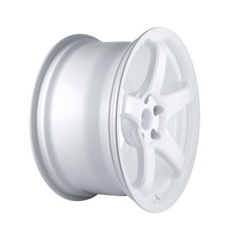 PF05 18x9.5 5x114.3 38mm Offset 75mm Bore White Pearl Wheel MOQ 40
