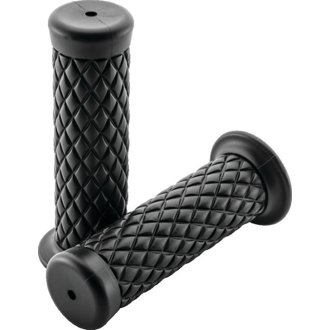 Bikers Choice 1 Inch Black Quilted Grip