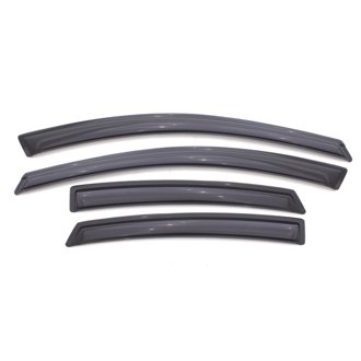 AVS 13-16 Dodge Dart Ventvisor Outside Mount Window Deflectors 4pc - Smoke