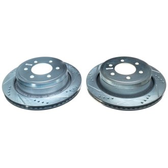 Evolution Performance Drilled And Slotted Rotor Pair