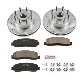 Z23 Daily Driver Carbon-Fiber Ceramic Brake Pad and Drilled & Slotted Rotor Kit