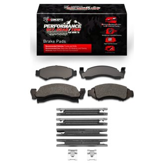 Performance Off-Road/Tow Brake Pads And Hardware Kit