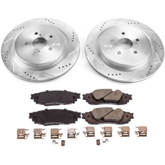 Z23 Daily Driver Carbon-Fiber Ceramic Brake Pad and Drilled & Slotted Rotor Kit