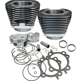 99-06 BT 97in Big Bore Cylinder Kit - Wrinkle Black