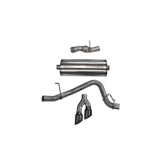 Corsa 2015-2020 GMC Yukon Denali 6.2L V8 Single Side Exit Cat-Back Exhaust w/ Polished Black Tips