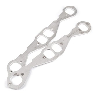 Small Block Chevy Squared Oval Port Header 304SS Exhaust Flanges 1-3/4in Primaries
