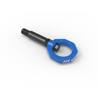 Afe Control Front Tow Hook Blue