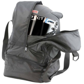 Helmet Bag With Bottom Storage Compartment
