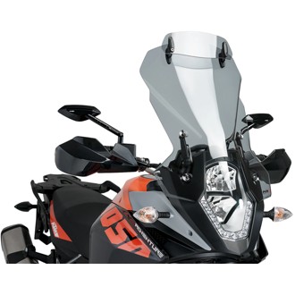 Multi-Adjustable Visor Fixed With Screws Smoke