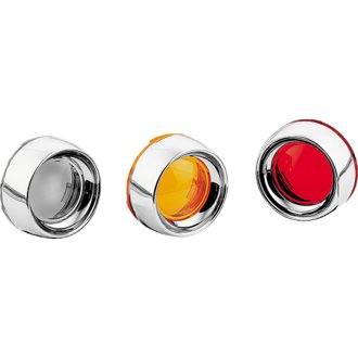 Deep Dish Bezel With Smoke Lens Chrome