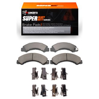 R1 2012-2020 Hino 155 Fr and Rr R1 Super Duty Pads & Hardware Kit