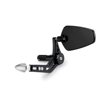 Clutch Lever Protector With Rearview Mirror Pro Silver