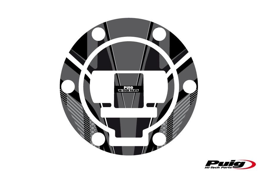 Radikal Fuel Cap Covers Grey