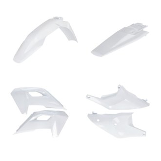 23-24 Husqvarna 250-450 FC/ FX/TC/ TX Plastic Kit - White 20
