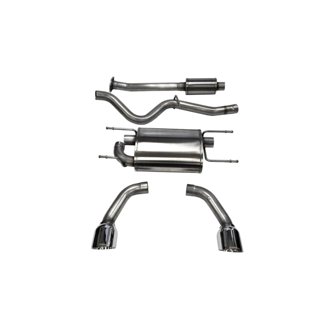 Corsa 2012-2025 Scion FRS / Subaru BRZ Polished Sport Cat-Back Exhaust
