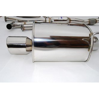 10-12 Subaru Legacy GT Dual Q300 Cat-back Exhaust
