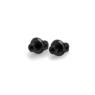 Adaptor Passenger Footpeg Black